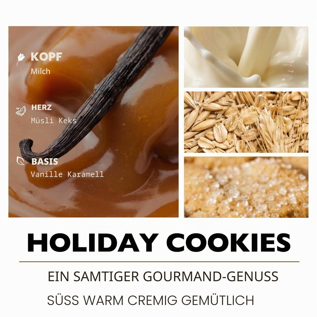 Home Lights Duftkerzen im glas 510g Soja Kerzen 4-Wick Kerzengläser Aromatherapie, Rauchfrei, 50h vollverbrannte Duftkerze Herbstkranz