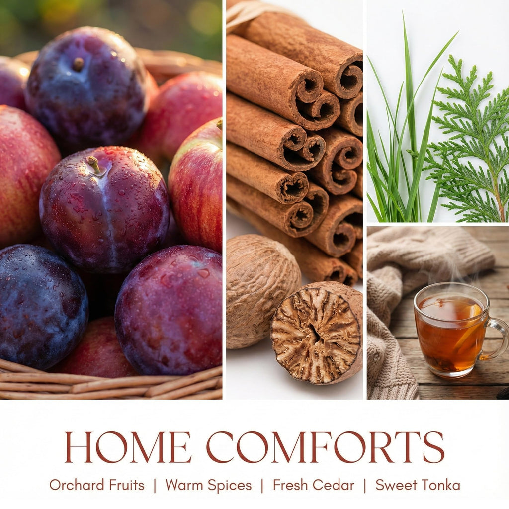 Home Lights Duftkerzen im glas 510g Soja Kerzen 4-Wick Kerzengläser Aromatherapie, Rauchfrei, 50h vollverbrannte Duftkerze Herbstkranz