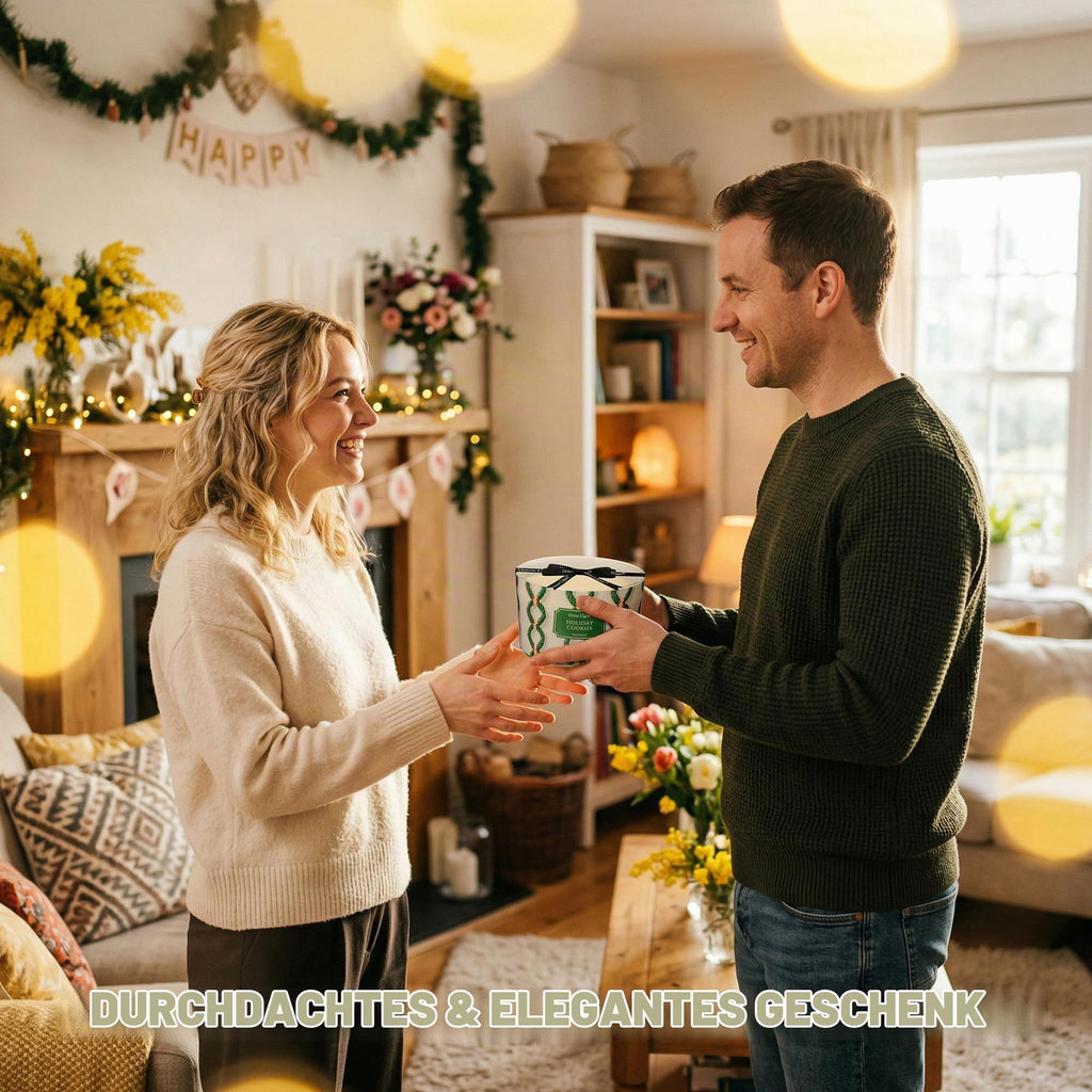 Home Lights Duftkerzen im glas 510g Soja Kerzen 4-Wick Kerzengläser Aromatherapie, Rauchfrei, 50h vollverbrannte Duftkerze Herbstkranz