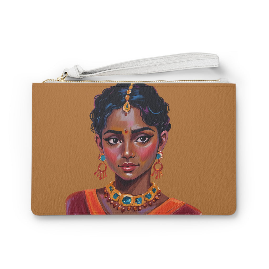 Chic Floral Clutch Bag, Boho Clutch, Evening Purse, Travel Makeup Bag, Gift for Her